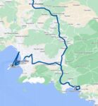 Read more about the article Mardi 8 août 2023 – Marseille – Chateau d’If – Frioul – Plage du Liouquet – Pertuis – Oraison – Pas de la Graille – Sisteron