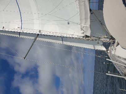 A sailboat on the water

Description automatically generated